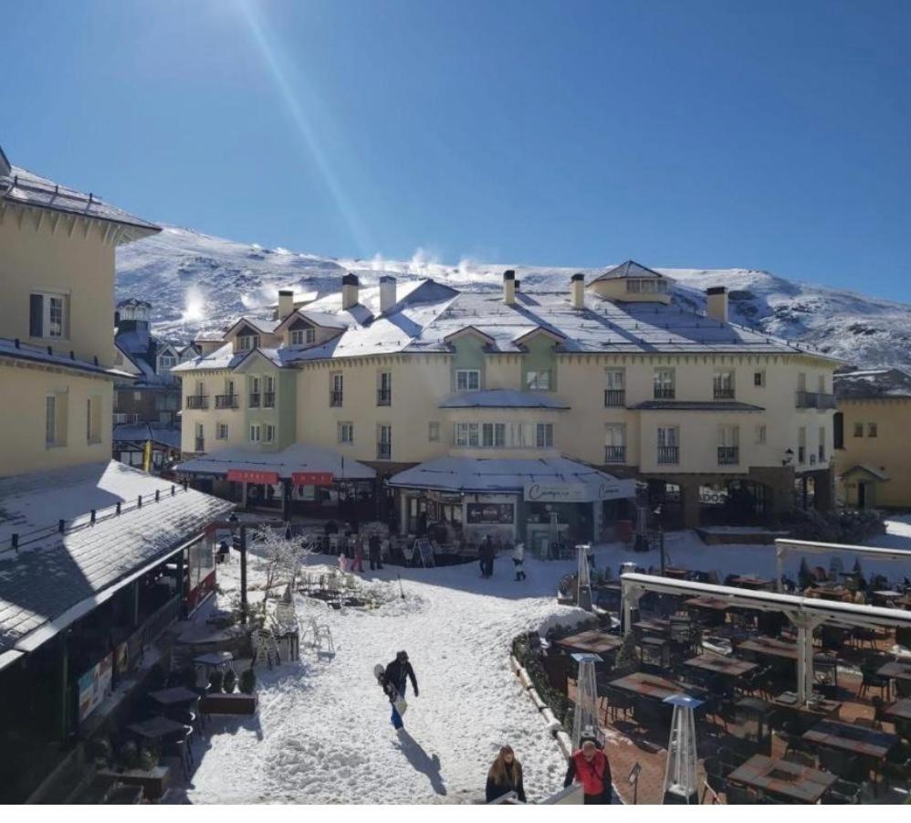 Plaza De Andalucia Edificio Salvia Con Vistas Al Veleta Lägenhet Sierra Nevada Exteriör bild